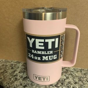 COPY - NWT DISCONTINUED AUTHENTIC YETI ICE PINK 24 OZ MUG